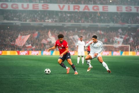 Lille gagne contre le Réal Madrid en League des champions