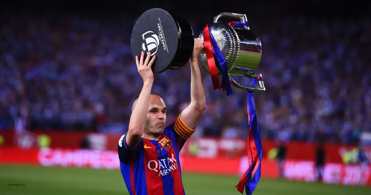 Andrés Iniesta, ancien joueur barcelonais prend sa retraite à 40 ans