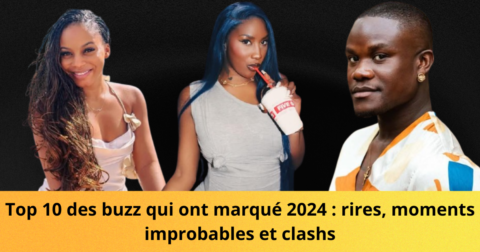 Top 10 des buzz qui ont marqué 2024 : rires, moments improbables et clashs