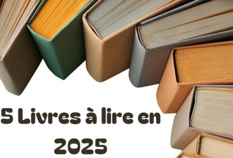 Top 5 des livres à lire en Janvier 2025