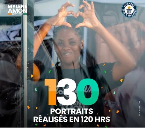 Record mondial de portrait : Mylène Amon relève le challenge