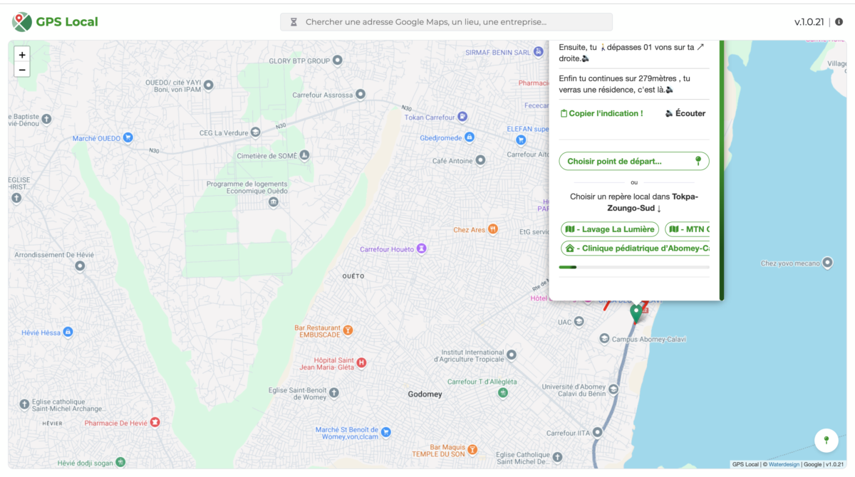 GPS Local : l’application de localisation