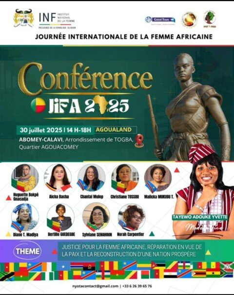 JIFA 2025 : Le Bénin célèbre le leadership féminin africain à travers la conférence Amazone