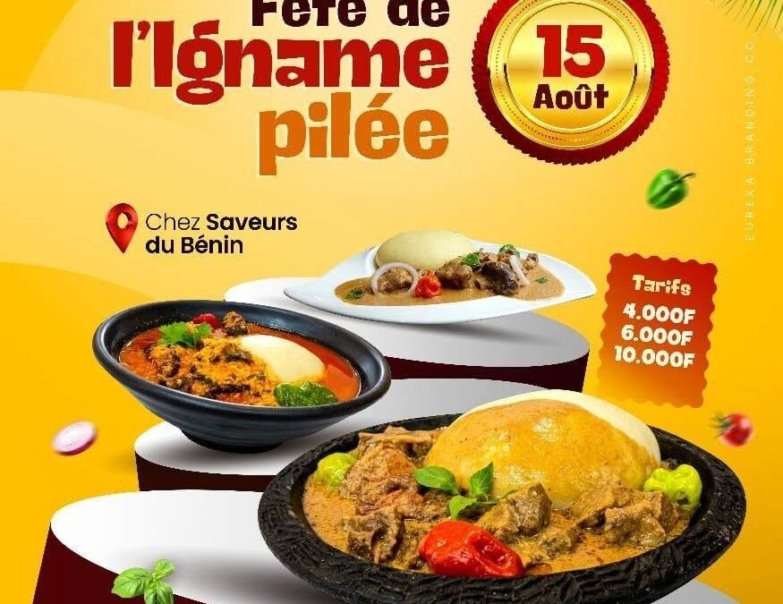 Fête de l’igname 10ᵉ Édition chez Saveurs du Bénin