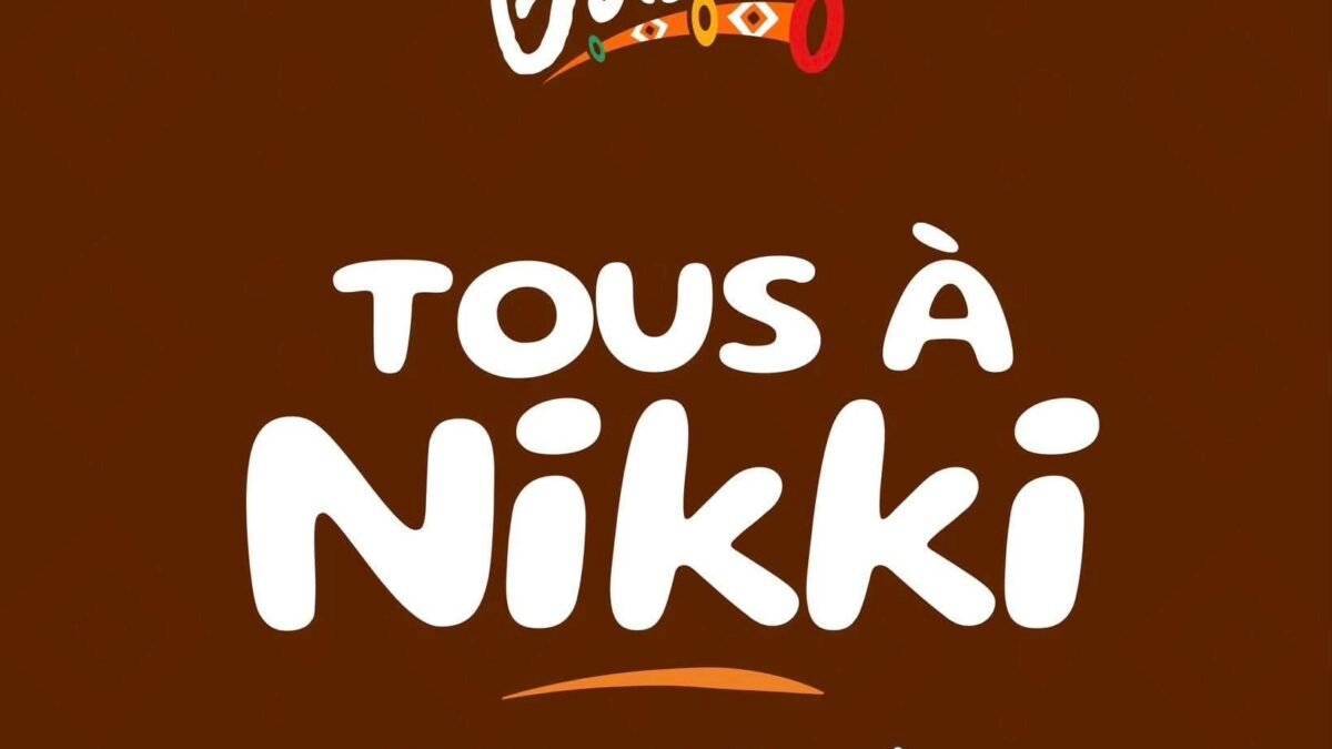Affiche officielle Gaani 2026, Tous à Nikki, du 25 au 27 août 2026