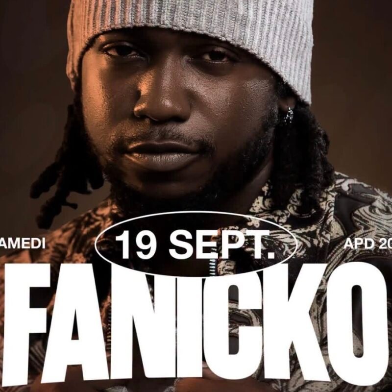 Portrait de Fanicko pour le concert du 19 septembre 2026