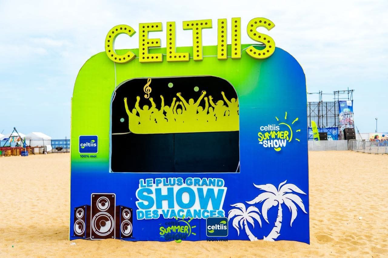 Le village du Celtiis Summer Show 2026 à Fidjrossè Plage